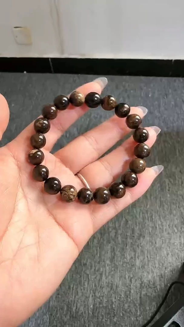 【闪购商品】琥珀手串未镶嵌规格10微瑕根珀手串#88