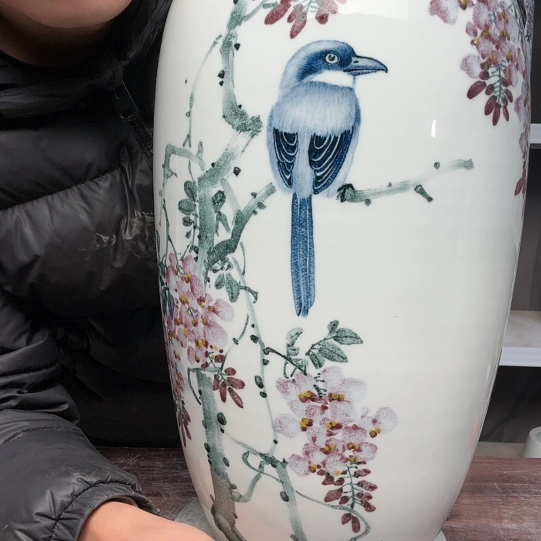 【闪购商品】陶瓷景德镇陶瓷花瓶哈