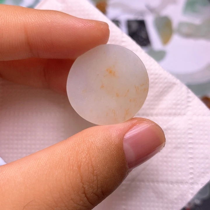 定制翡翠未镶嵌无事牌