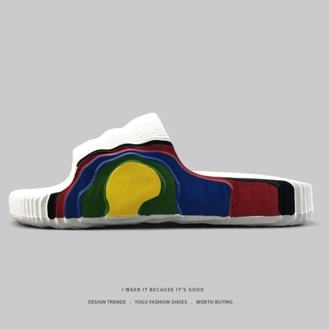 温纽旺室内男鞋运动外休闲拖鞋环保无味舒适一字拖厚底防滑一字拖