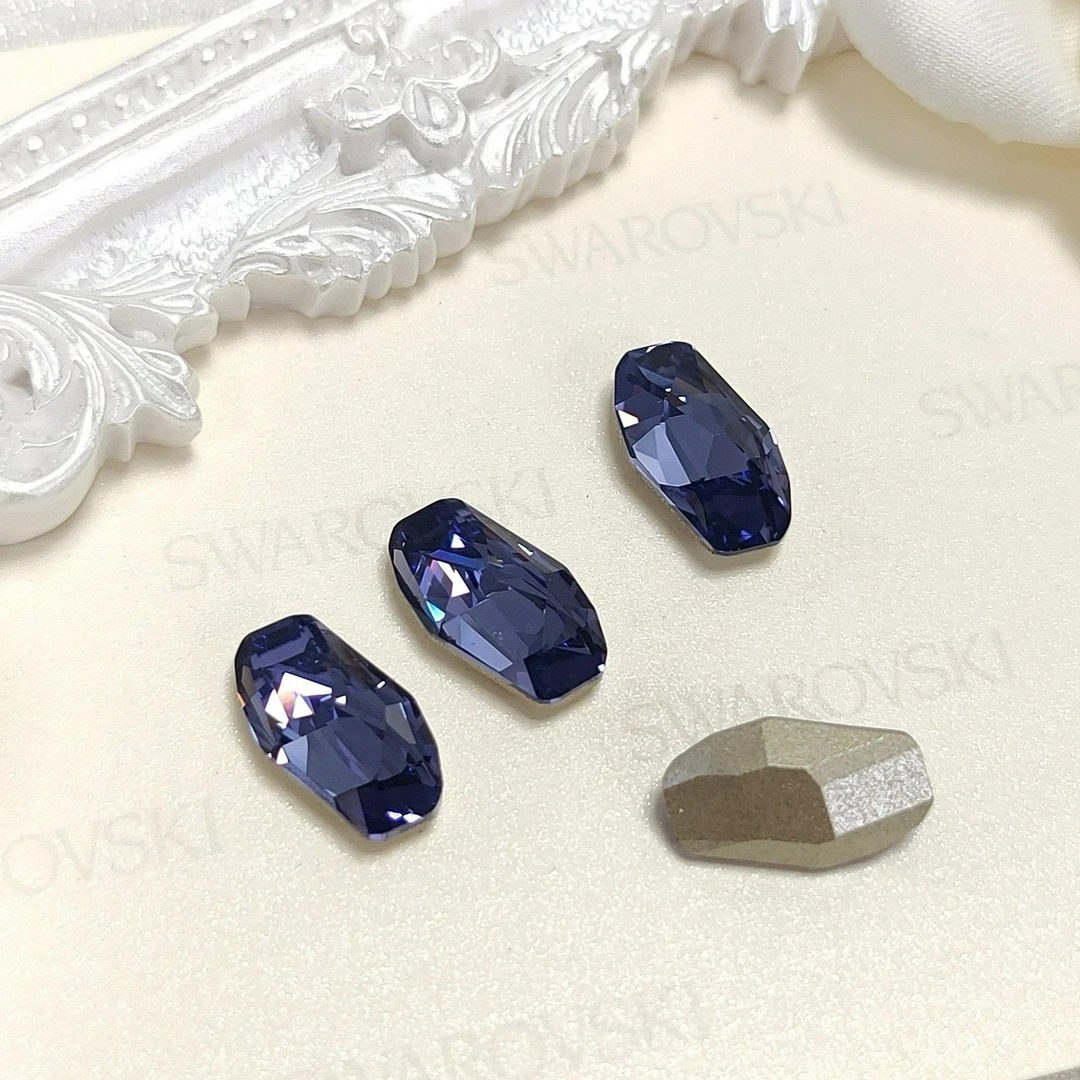 花式石4773流星锤 14*7.5MM  美甲钻超闪DIY华子爆闪水晶穿戴美甲