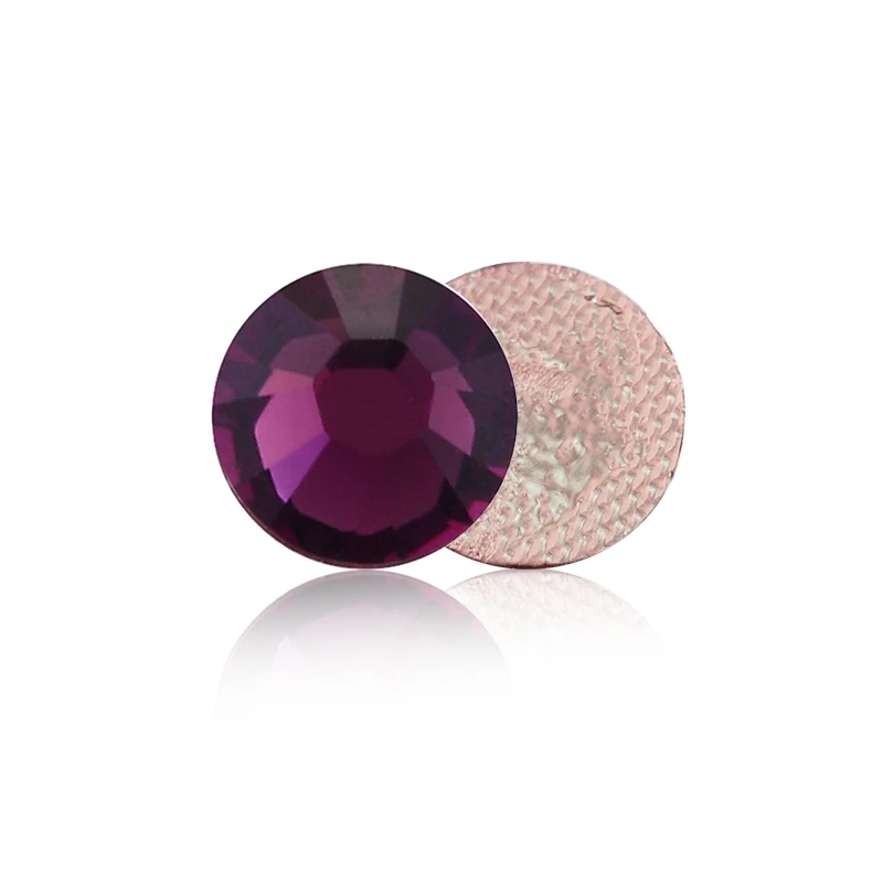 烫钻204紫色 美甲奥钻手机DIY贴钻超闪水钻奥地利水晶美甲钻华子