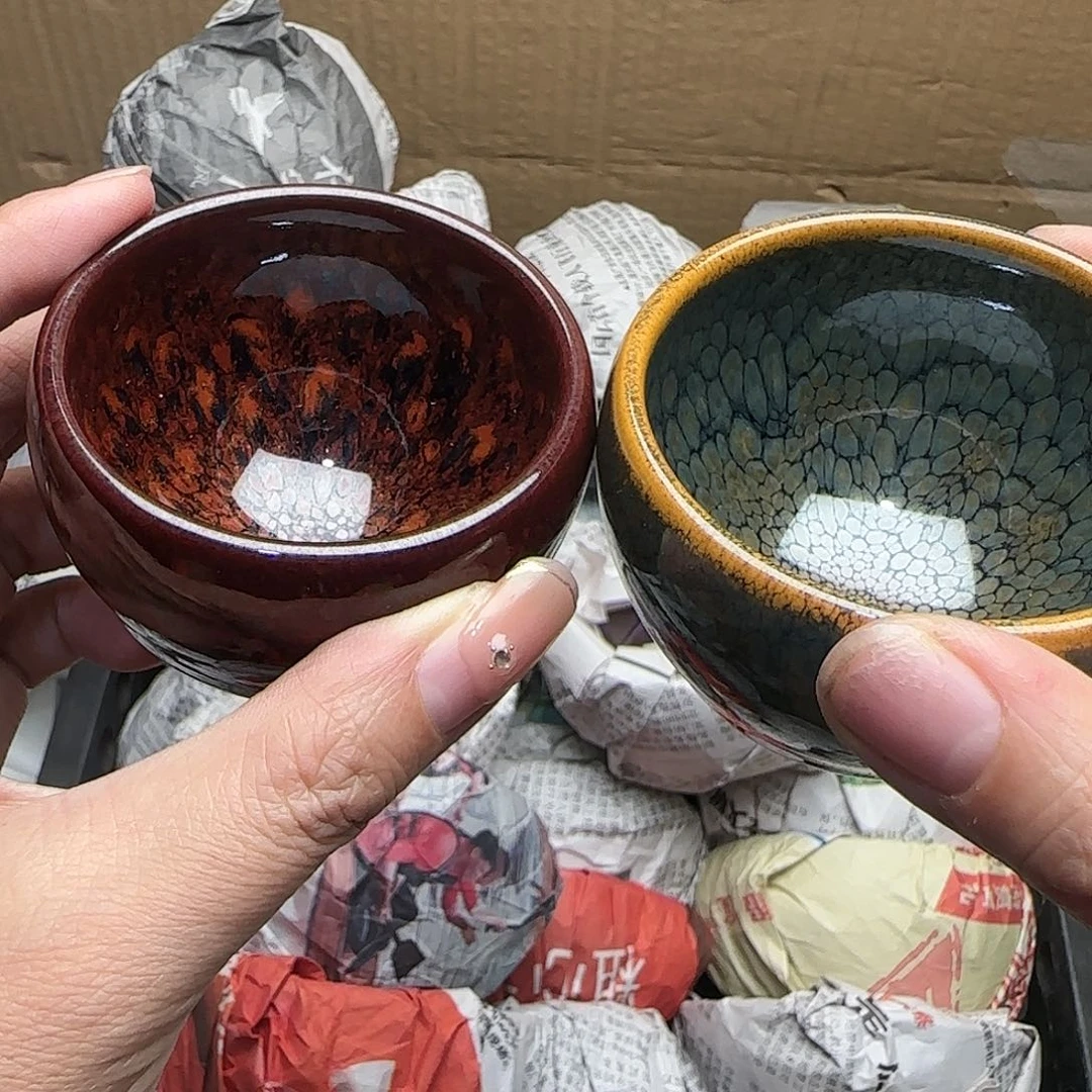 茶盏建盏主人杯单盏一对