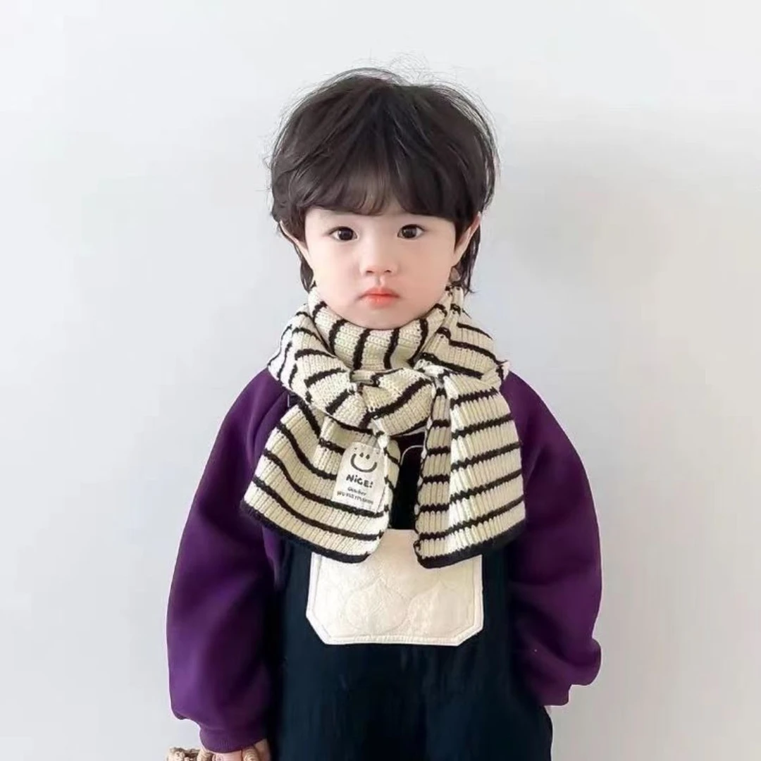宝宝韩版时尚保暖围巾