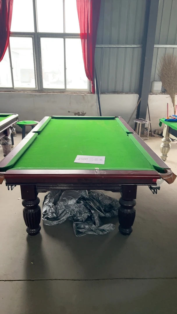 中八式大理石板台球桌定金