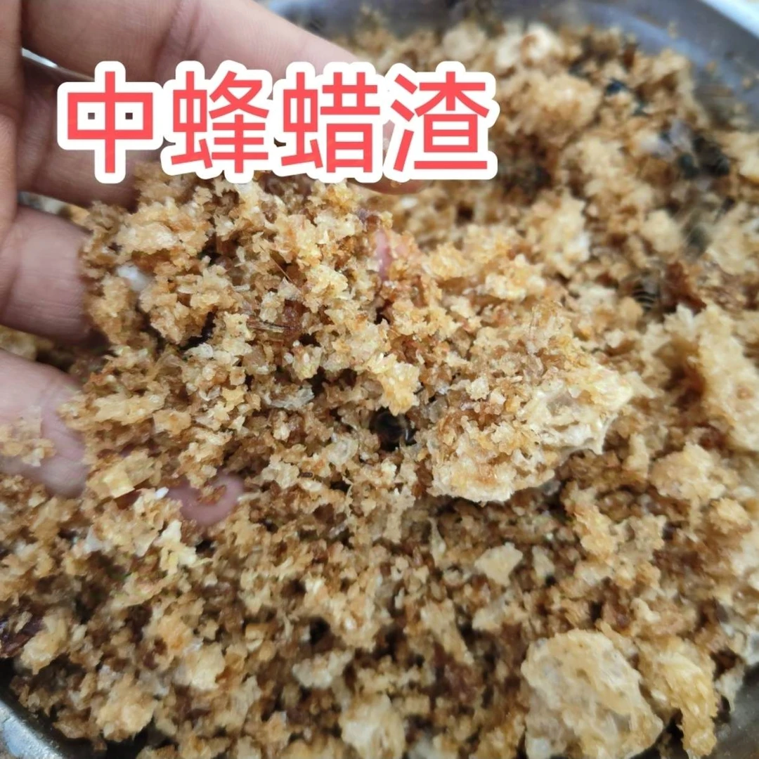 中蜂蜜蜂封盖渣蜜渣诱蜂神器煮中蜂蜡原料