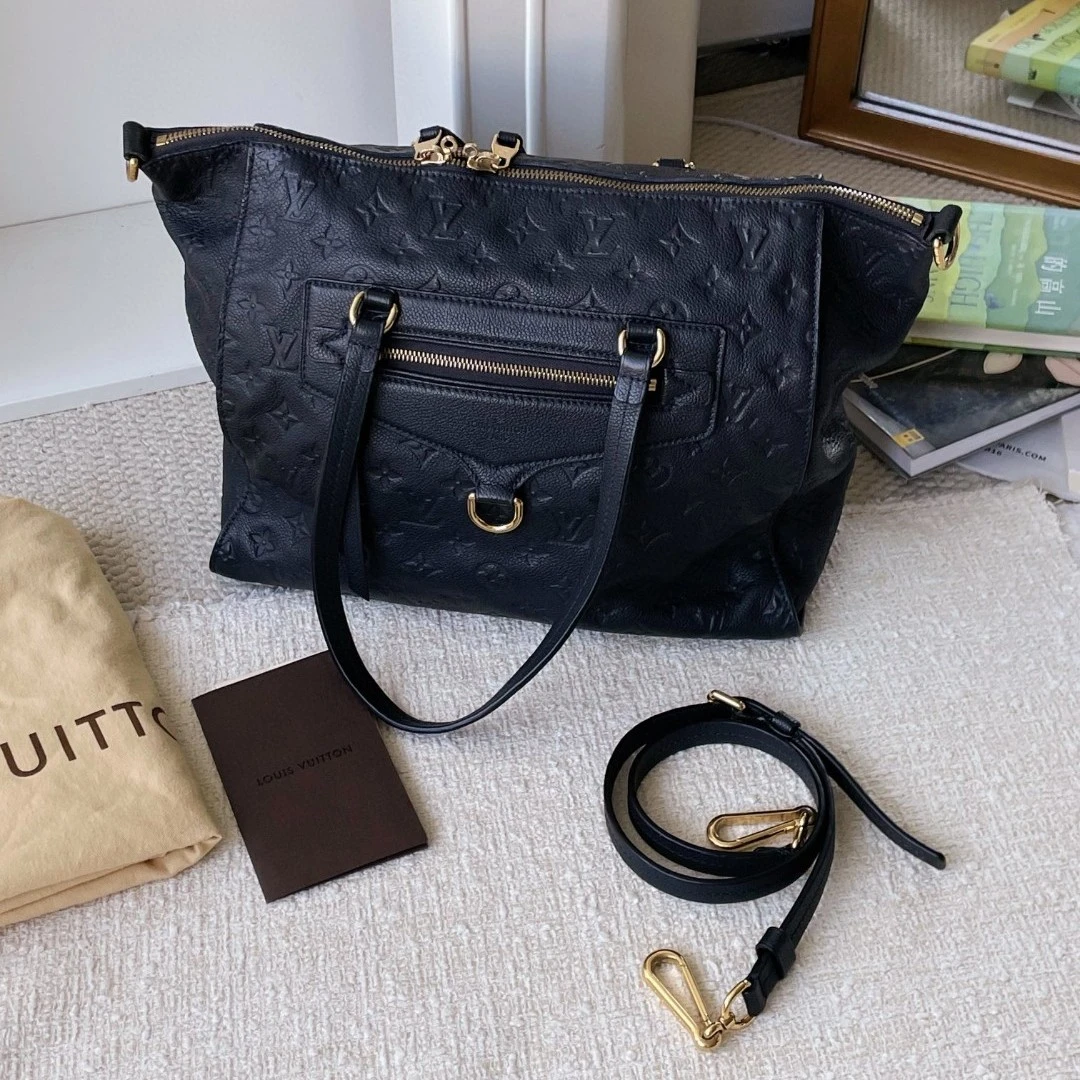 99新 LouisVuitton/路易威登 lumineuse压纹手提包 BJM11-0207