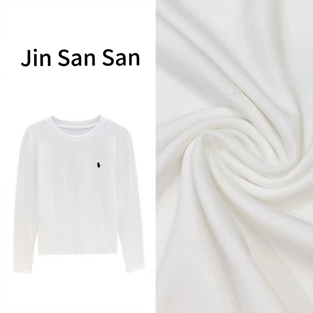 【金三三】轻奢气质打底【可盐可甜】2024早秋新款时尚休闲上衣F6253