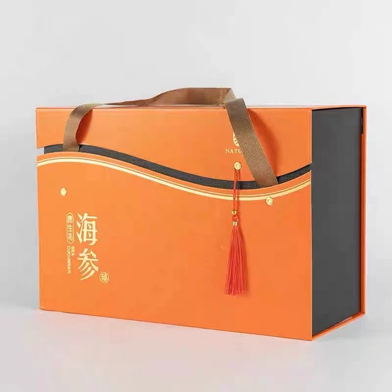拉缸盐海参500g 礼盒包装【空】盒顺丰包邮