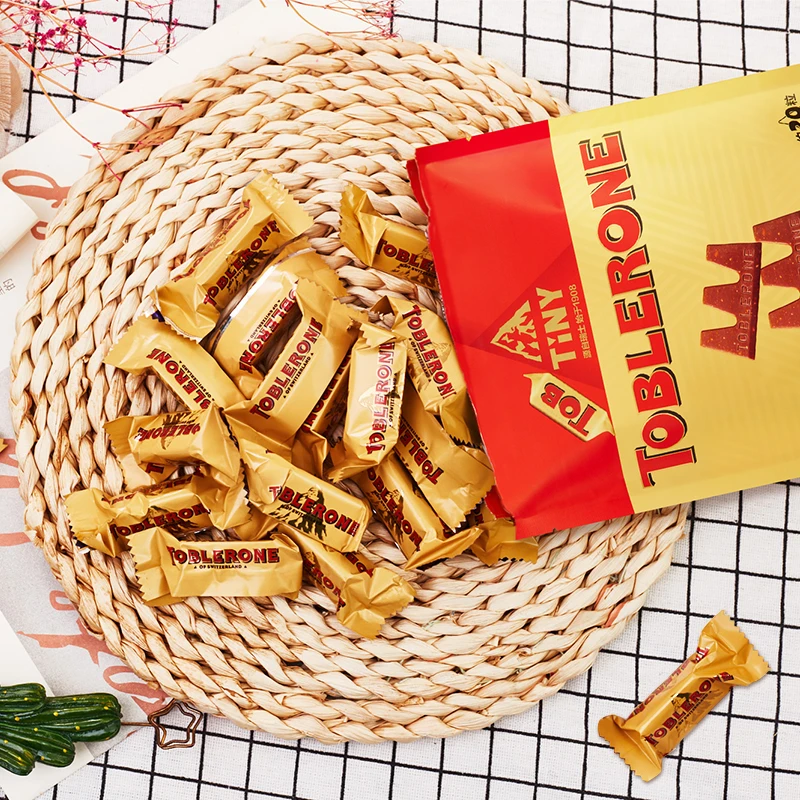 Toblerone/三角巧克力瑞士原装进口袋装160g*2袋分享装迷你制品