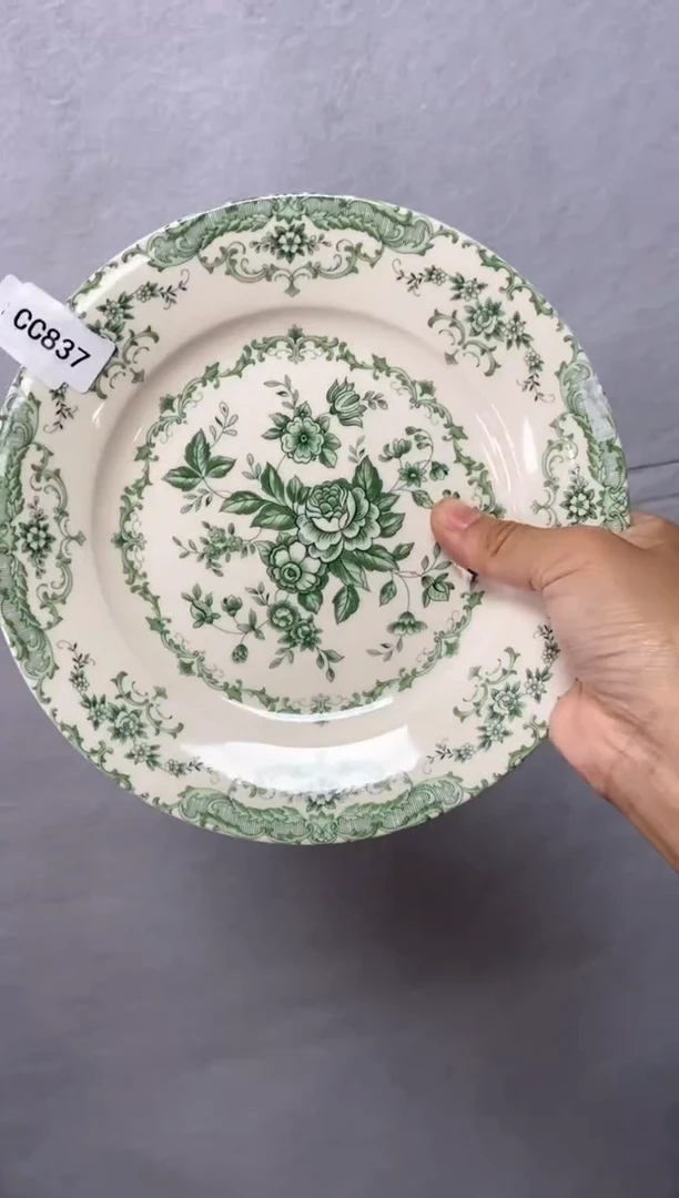 【闪购商品】瓷片陶瓷原单CC837餐具1个8英寸
