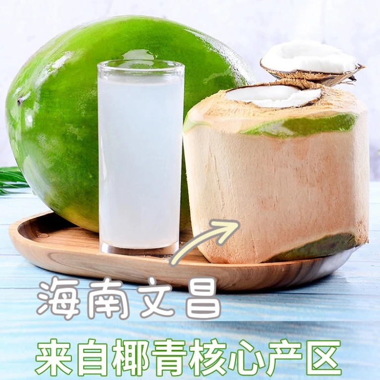 正宗海南文昌纯天然椰青