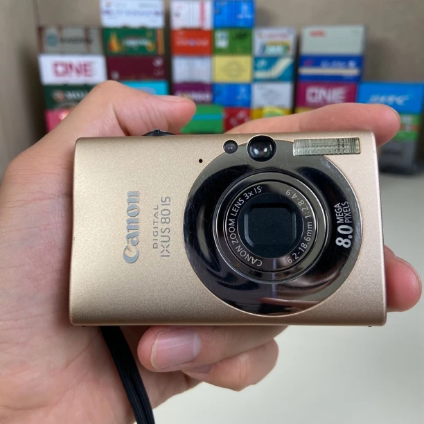 95新 Canon/佳能 【ixus80】3倍光学变焦 800万像素冷白皮效果 ccd
