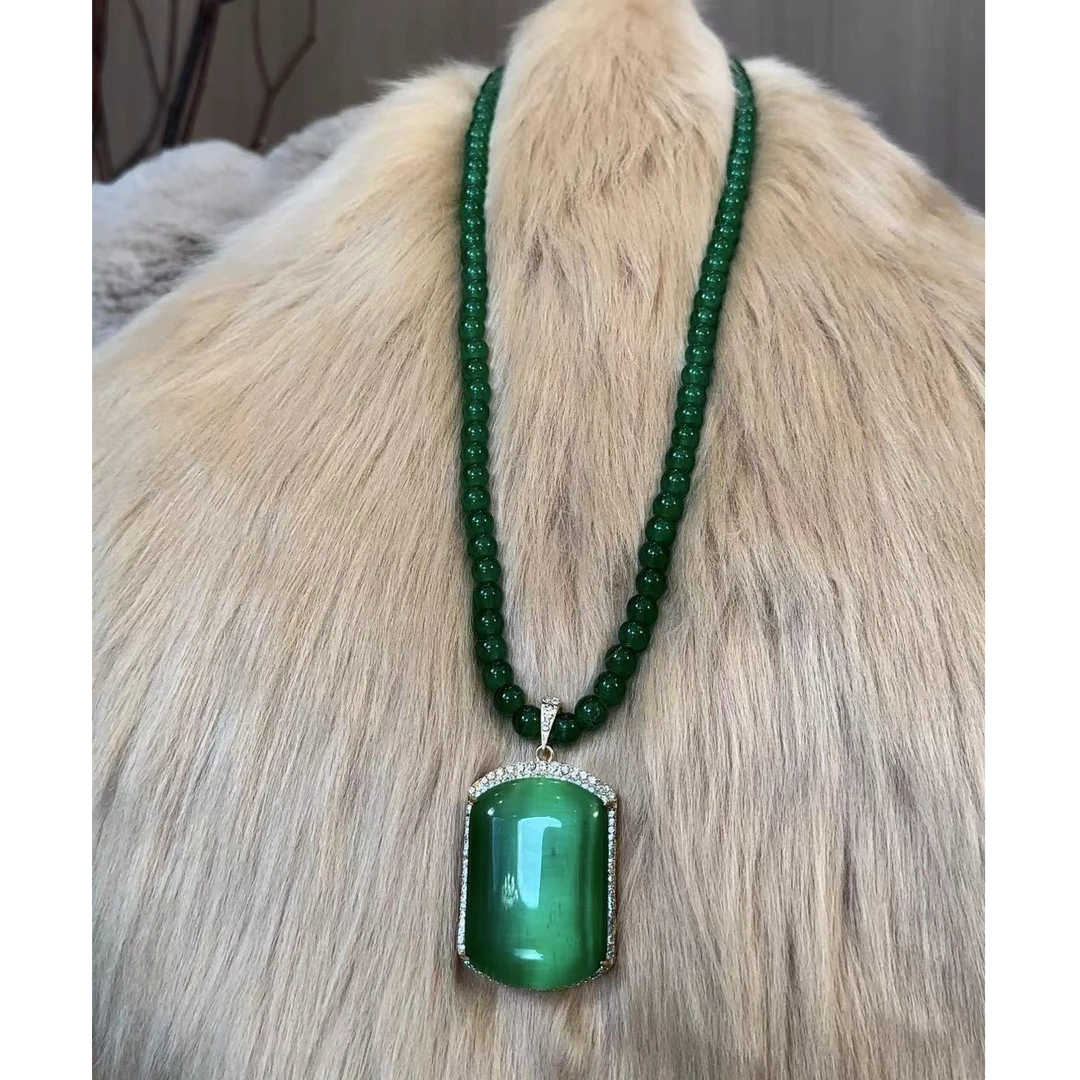 【GUCHAEL】无事牌高级串珠毛衣链H0827-16