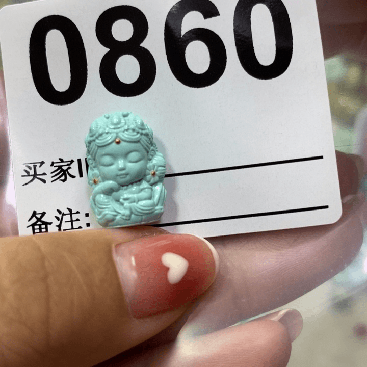 绿松石配饰未镶嵌