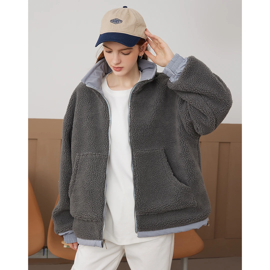 a02【金拐子专属】秋冬款个性印花长袖上衣宽松百搭棉衣AEE4B2228