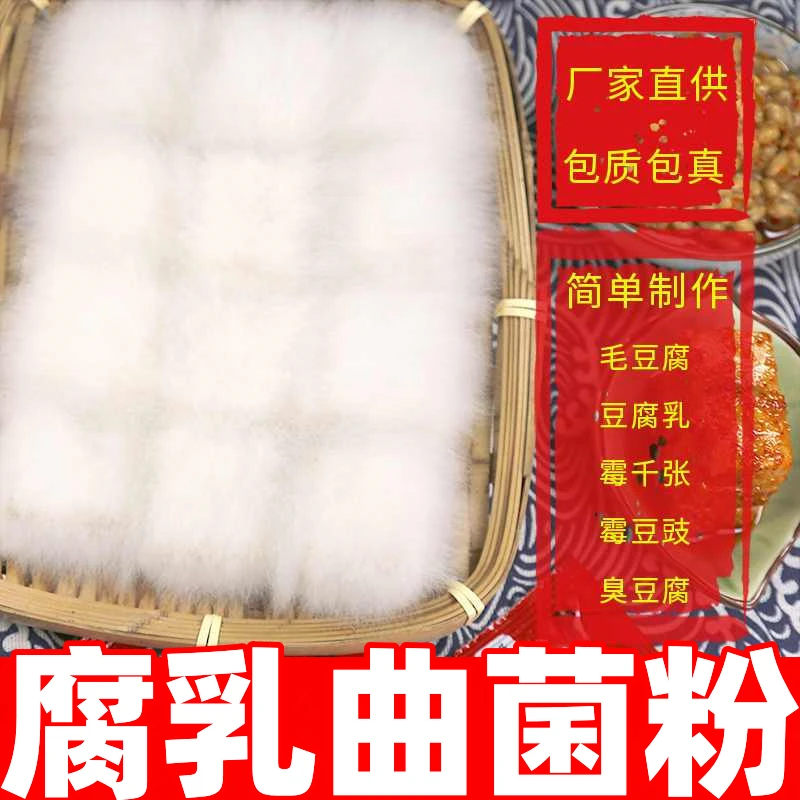 腐乳曲粉做豆腐乳腐乳曲毛霉菌粉长毛豆腐乳家用霉豆豉腐乳发酵菌