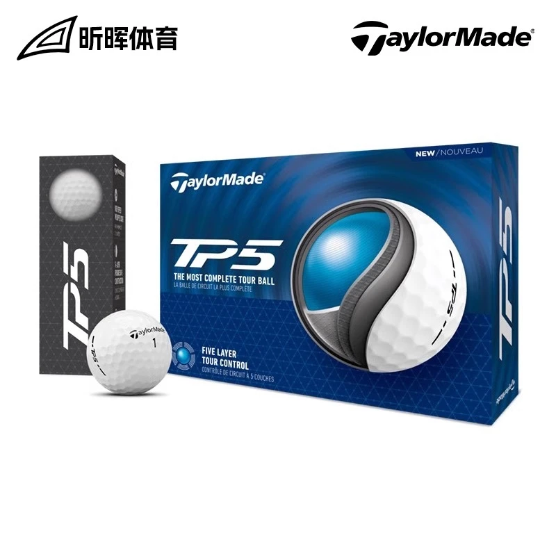 TaylorMade泰勒梅高尔夫球TP5五层球TP5X巡回赛职业比赛球练习球