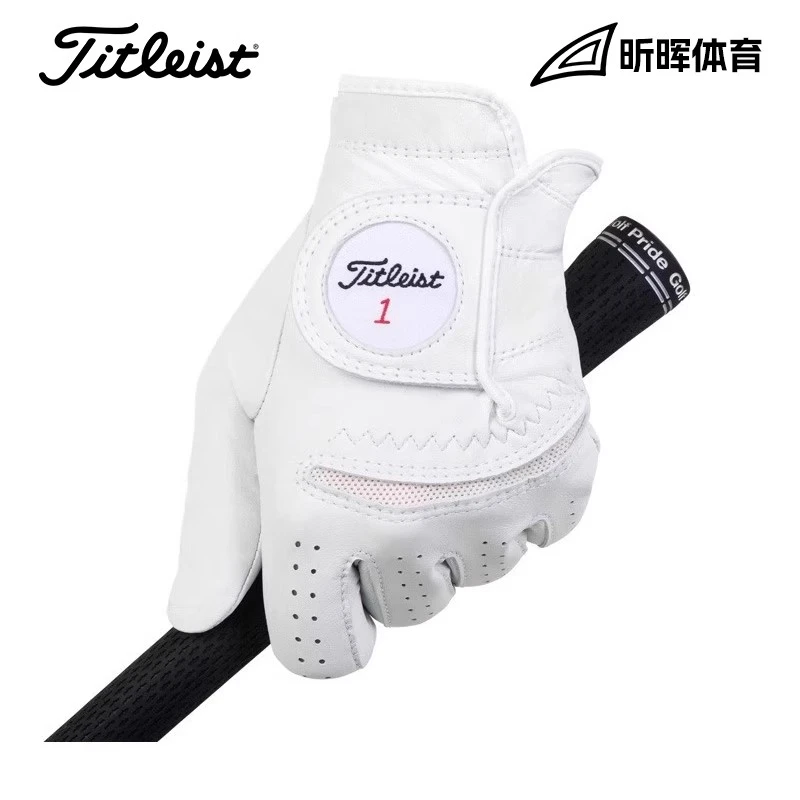 Titleist泰特利斯高尔夫手套男Perma-Soft小羊皮职业防滑耐磨手套