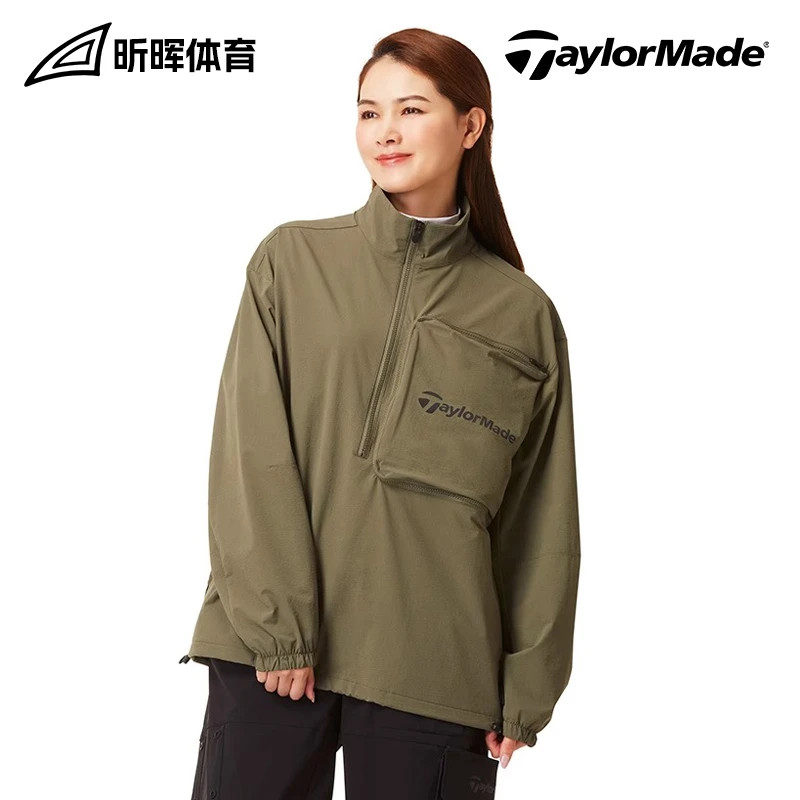 【22】TaylorMade泰勒梅高尔夫服装男士女士夹克长袖运动针织衫外套