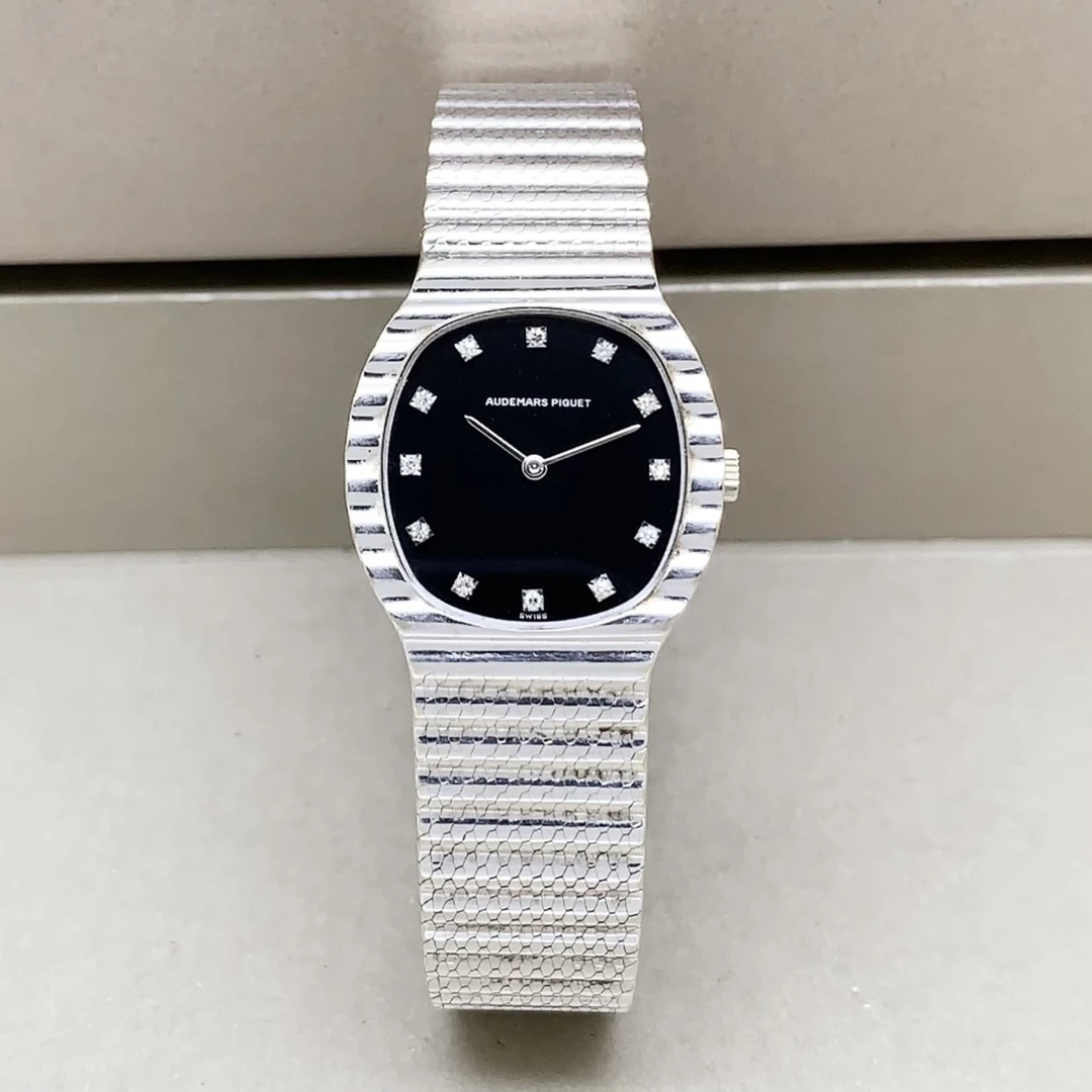 95新 AIPE/爱彼 18k金/24mm/手动机械/经典优雅气质女士手表