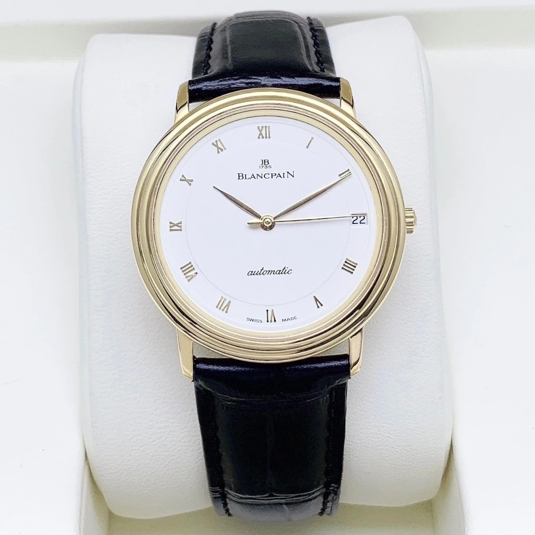 95新 宝珀 33.5mm/18k金/自动机械经典气质女士手表