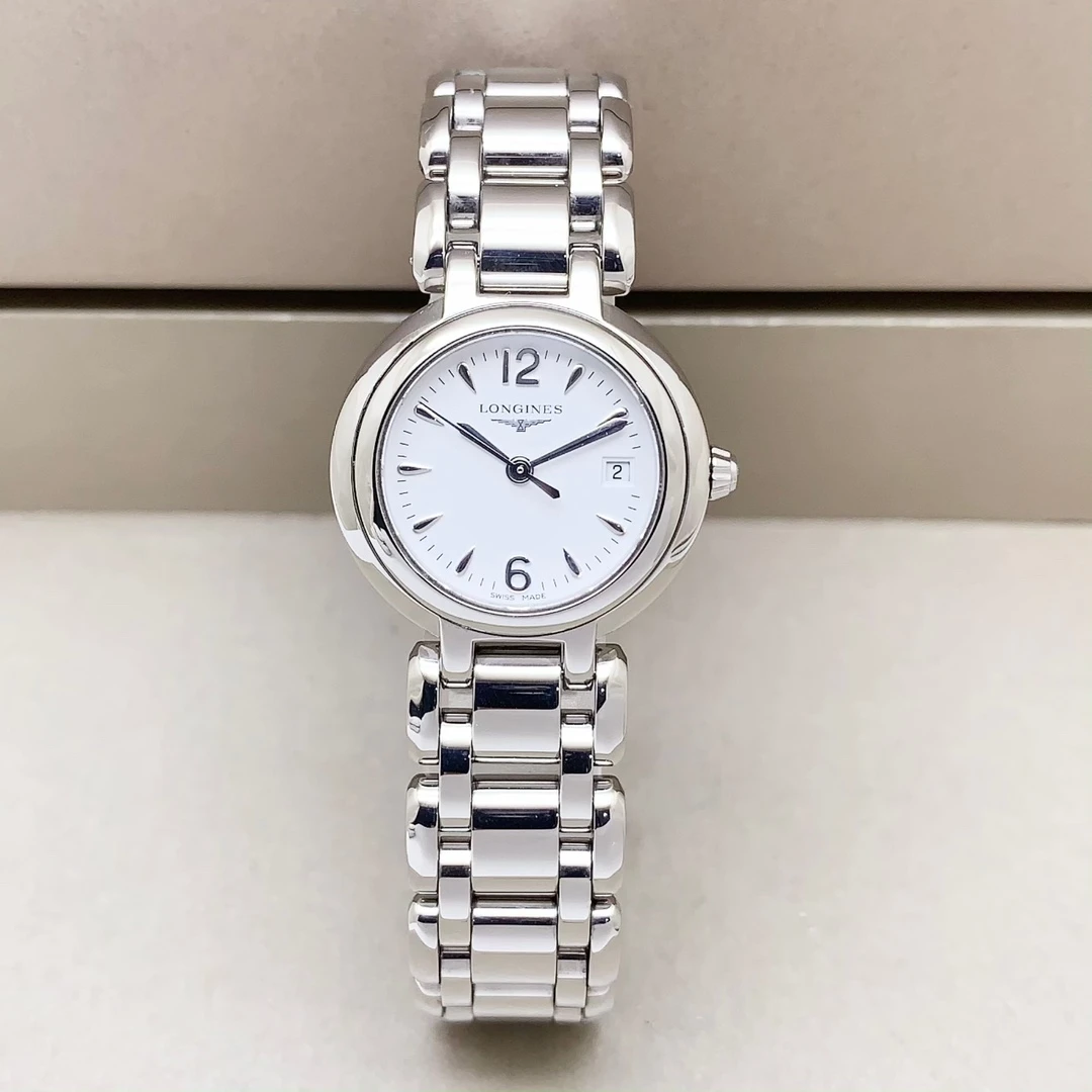 99新 Longines/浪琴 优雅系列/26.5mm/19年保卡/石英时尚女表