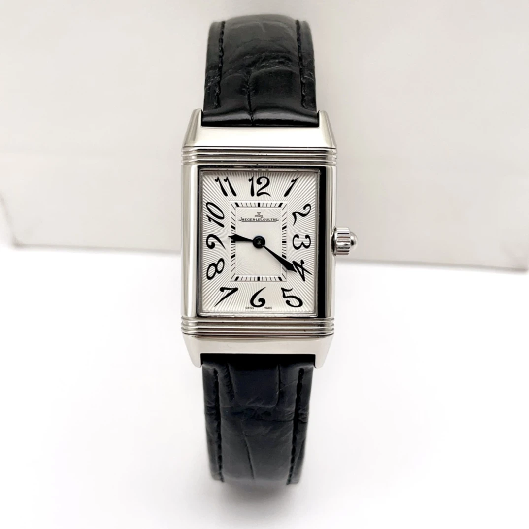 95新 Jaeger-LeCoultre/积家 双面翻转/38.5*23.1mm/原钻机械女表