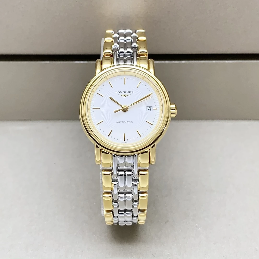 95新 Longines/浪琴 优雅系列/25.5mm/背透/自动机械/经典女表