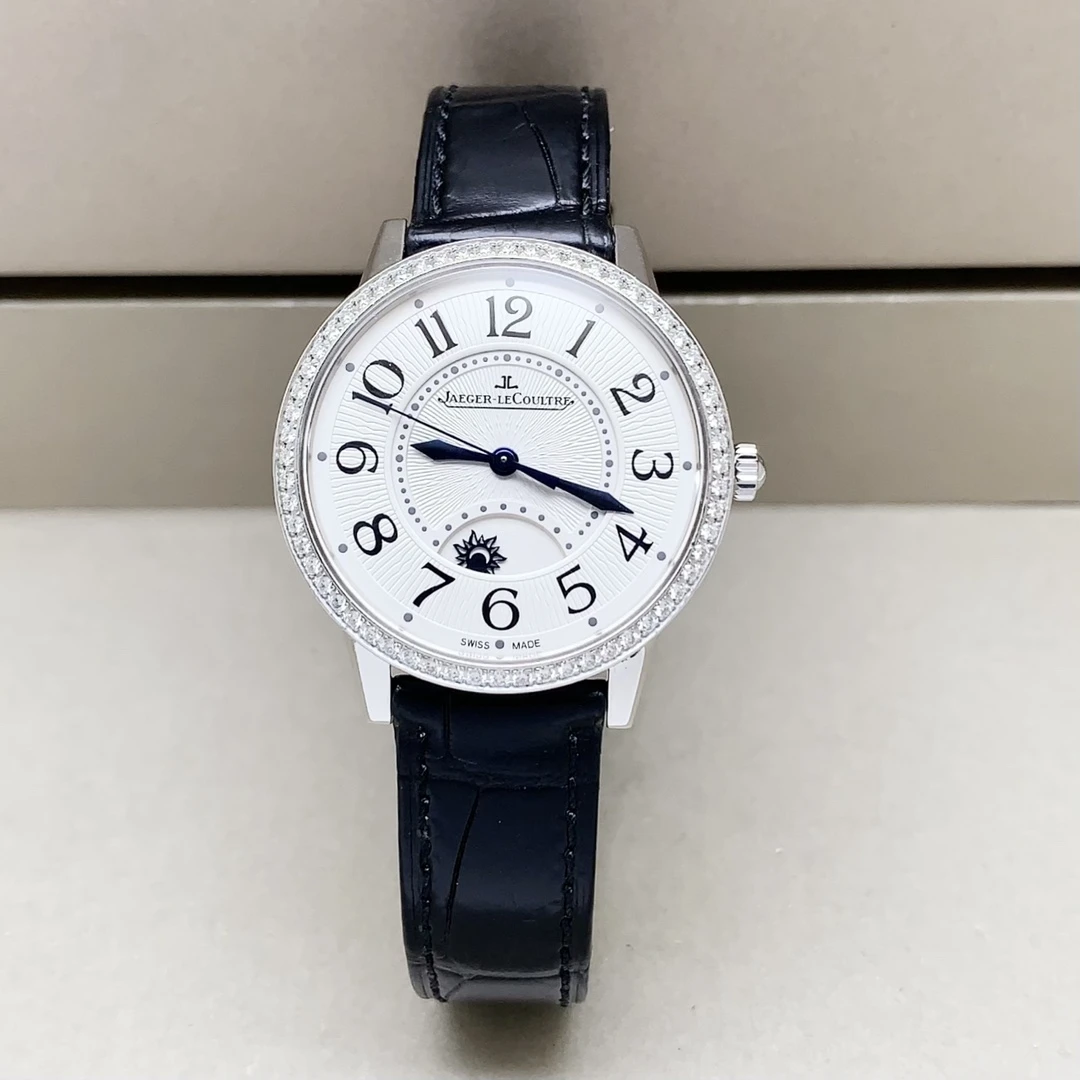 99新 Jaeger-LeCoultre/积家 约会系列/34mm/自动机械原钻女表