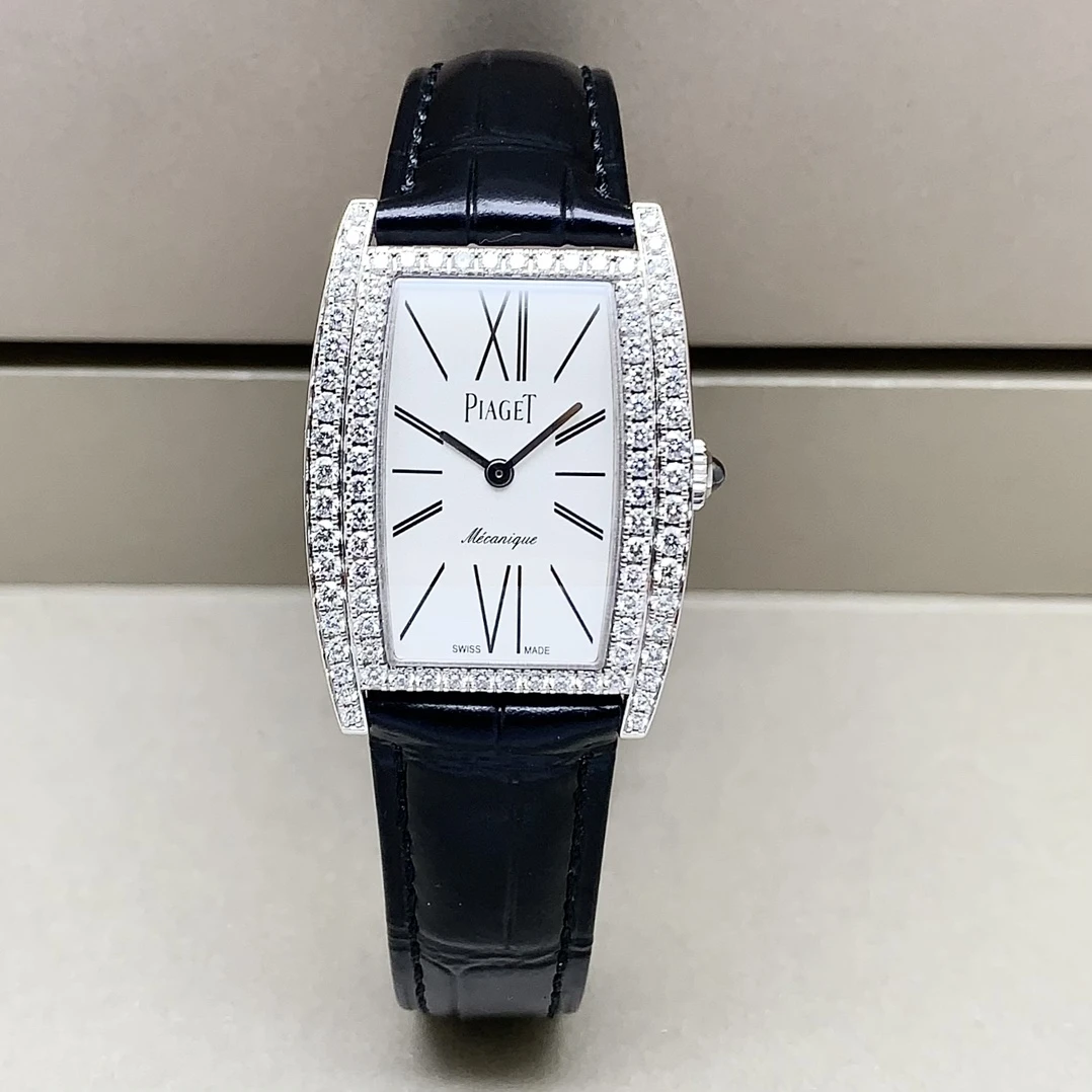 95新 Piaget/伯爵 拆单/GALA系列/27*38mm/18k白金机械女表