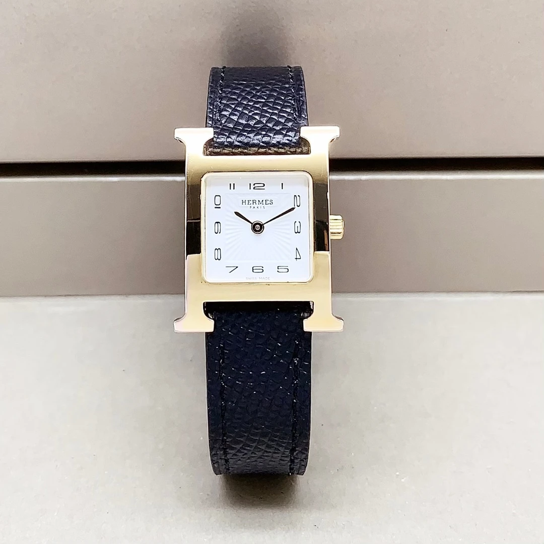 95新 Hermes/爱马仕 爱马仕/HEURE H系列/21x21mm/石英