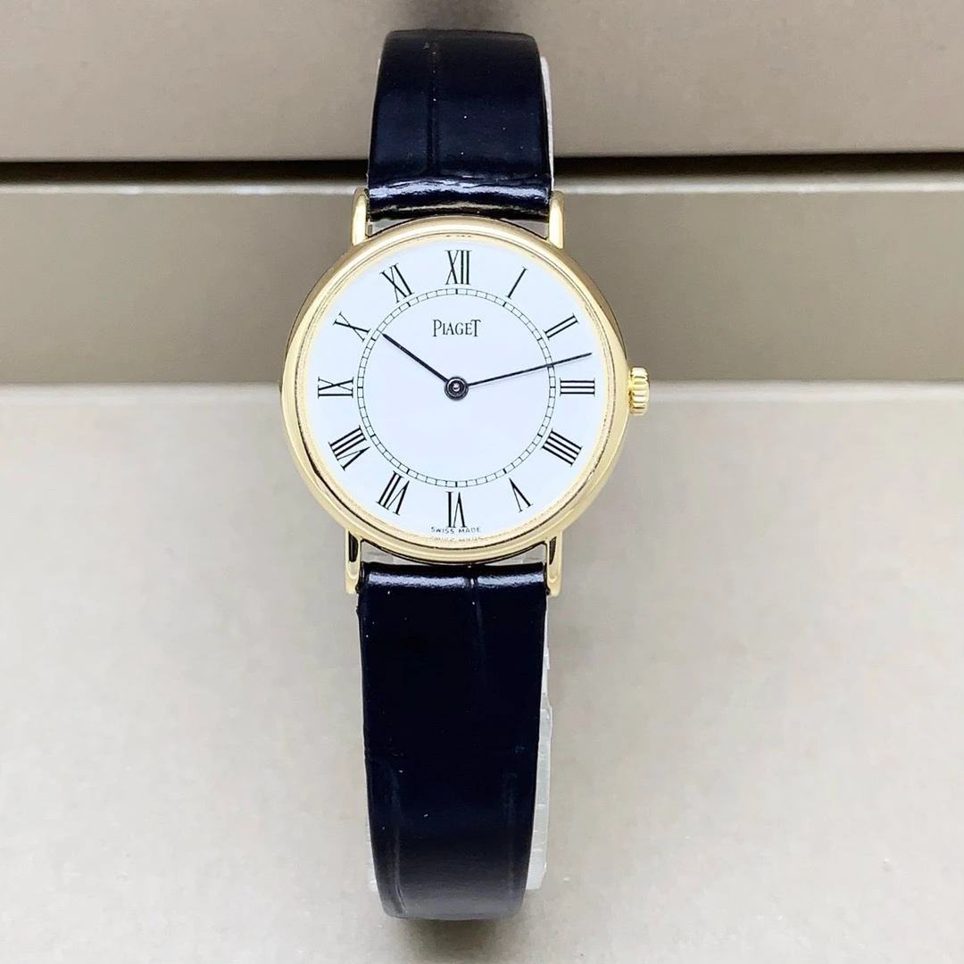 99新 Piaget/伯爵 25mm/18k金/手动机械女表