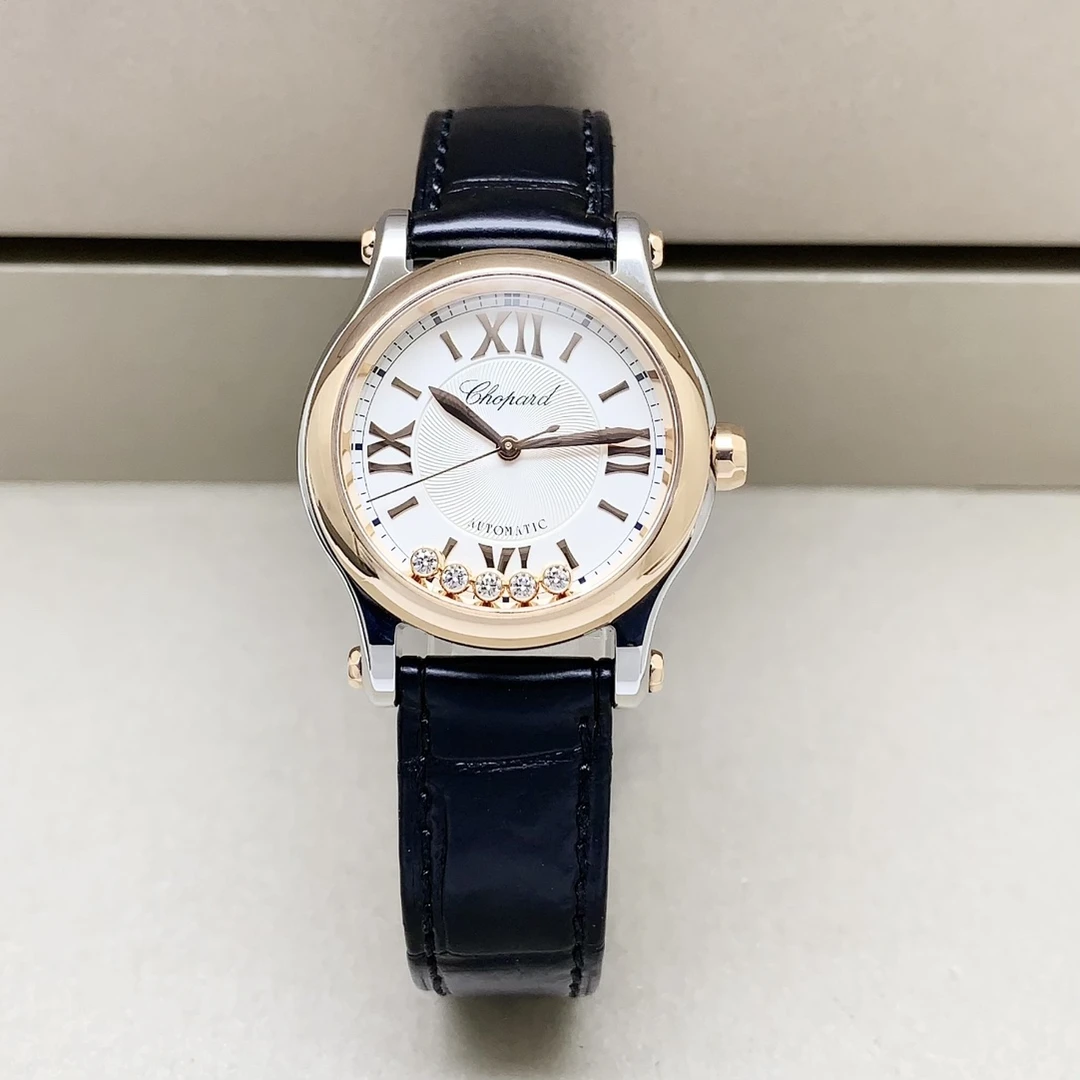 99新 Chopard/萧邦 快乐钻/23年全套/30mm/自动机械/经典女士手表