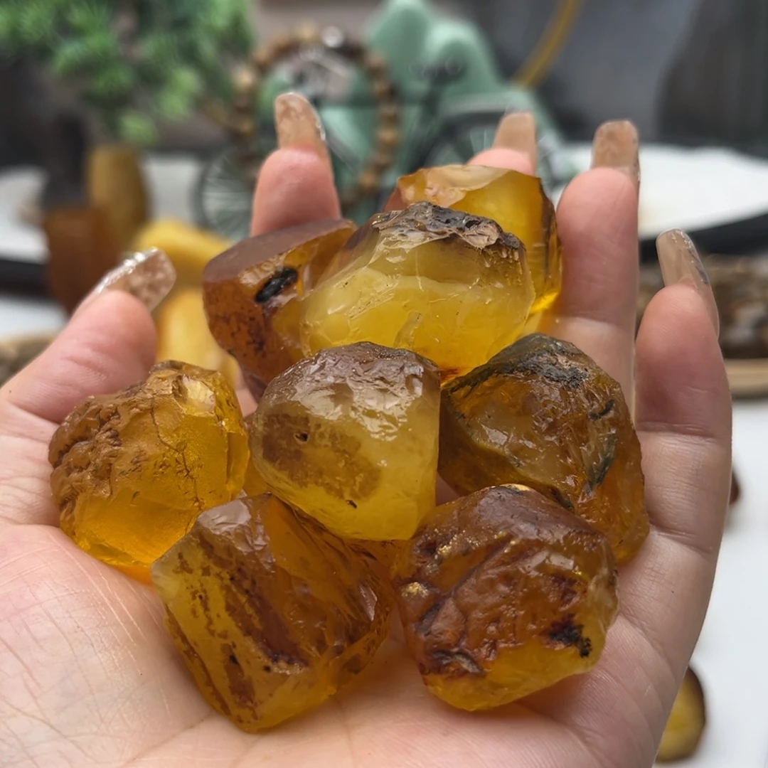 定制琥珀未镶嵌球*琥珀