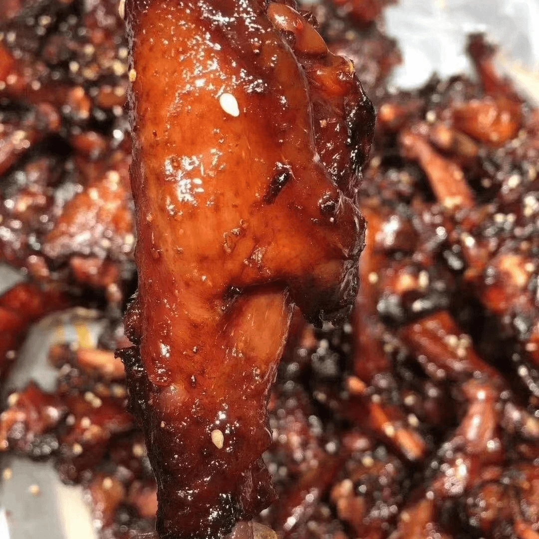 徐老板湖南口味香辣翅根2个*7包香辣，真空包装