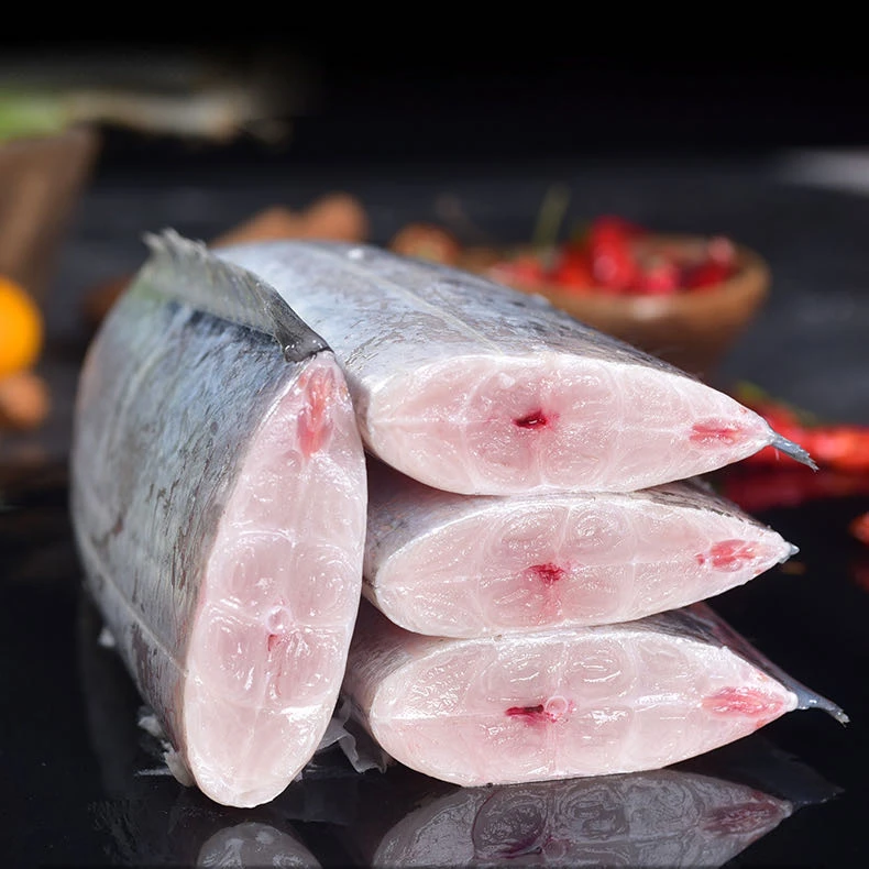 【小七优选】新鲜严选深海带鱼段中段含保护冰6包400g/包 净重2040g