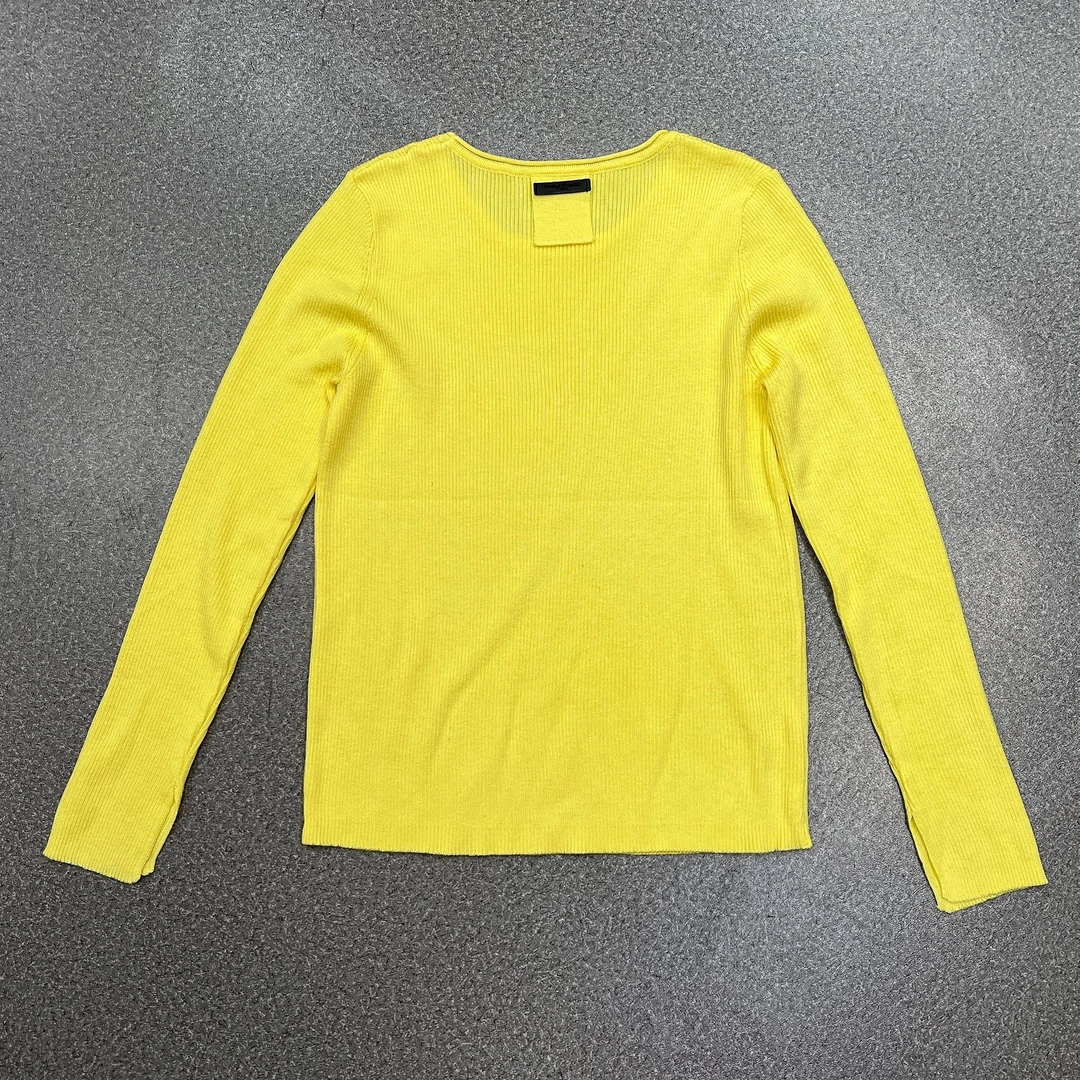 春季新款韩版时尚圆领长袖针织衫女士宽松百搭显瘦打底衫内搭上衣