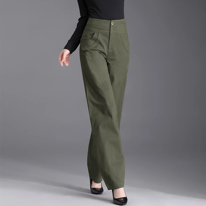 2025年秋冬加绒休闲灯笼裤高腰阔腿裤梨型身材大码哈伦老爹萝卜裤