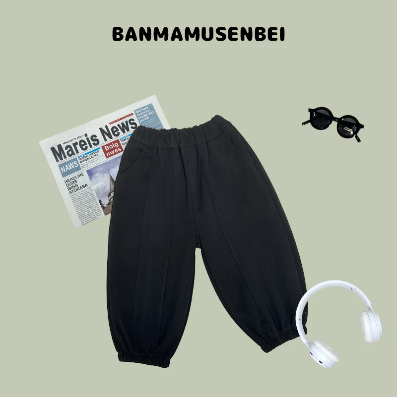 男童运动裤2024年新款儿童秋装卫裤BMQ23260