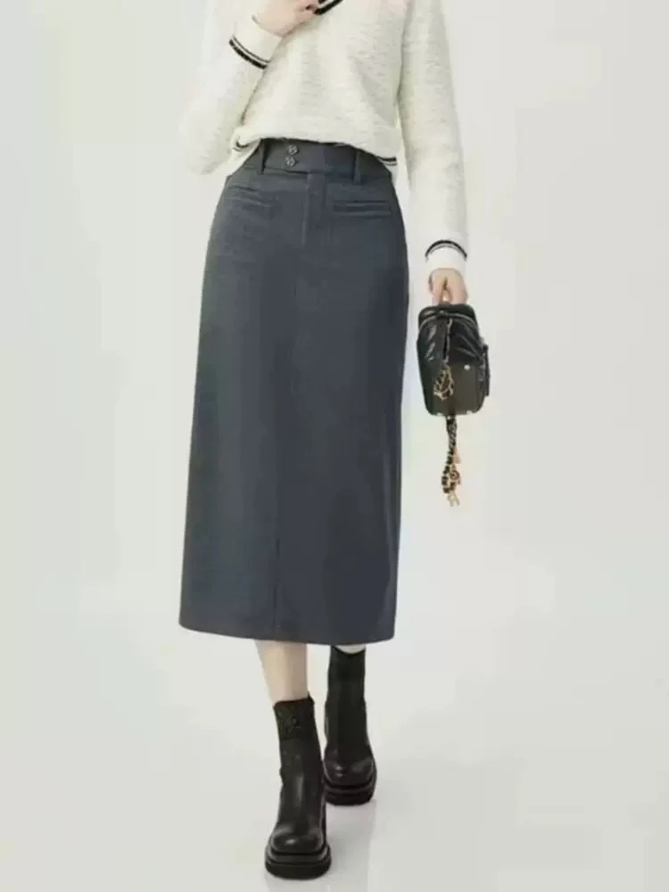 【商场同款】2024夏款商场高腰显瘦气质包臀半身裙女1200369时尚