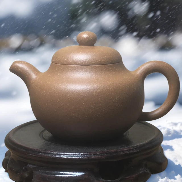 国工葛强150cc全手工无添加玉成段柿园壶