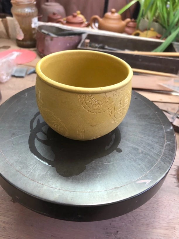 170cc本绿风水缸主人杯