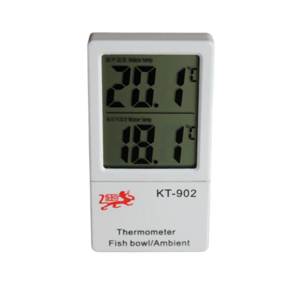 鱼缸专业电子温度计双数字显示水温计税务表测水温