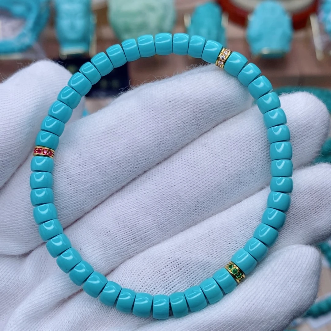 绿松石珠宝奇石未镶嵌