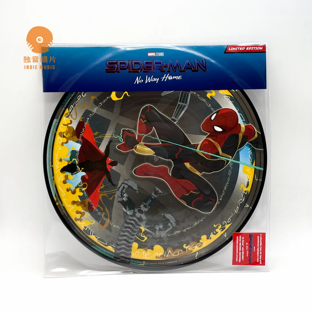Spider-Man: No Way Home 蜘蛛侠 英雄无归 原声12寸黑胶LP画胶