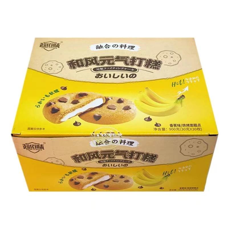 超佰味 和风元气打糕 香蕉味900克一盒 到手1盒（24年2月到期）