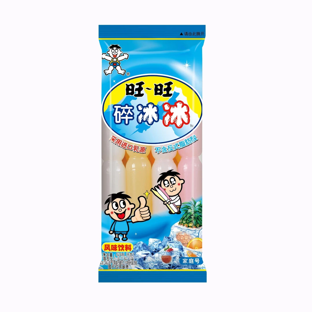 旺旺碎冰冰624ml袋装 棒棒冰*2(到期时间2024年03月)