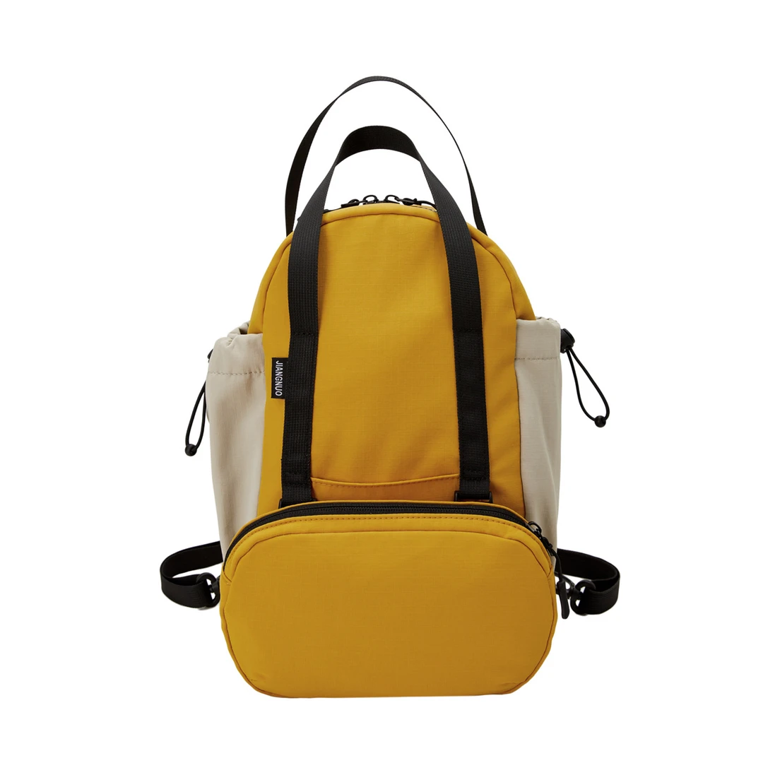 多种背法时尚轻便撞色女士户外多功能双肩包便携百搭双肩背包女