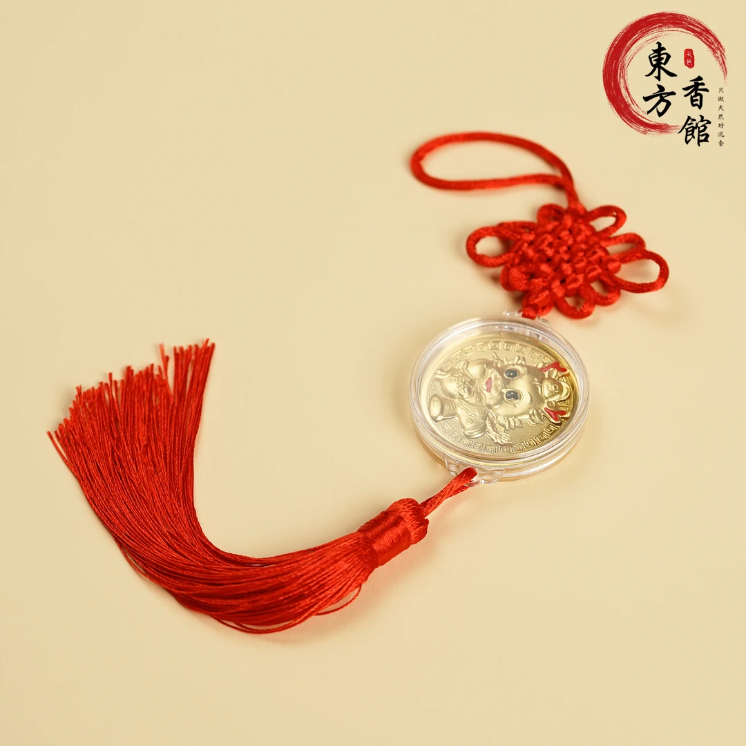 ·中国结·龙金箔文玩好物挂件FL@SZ185